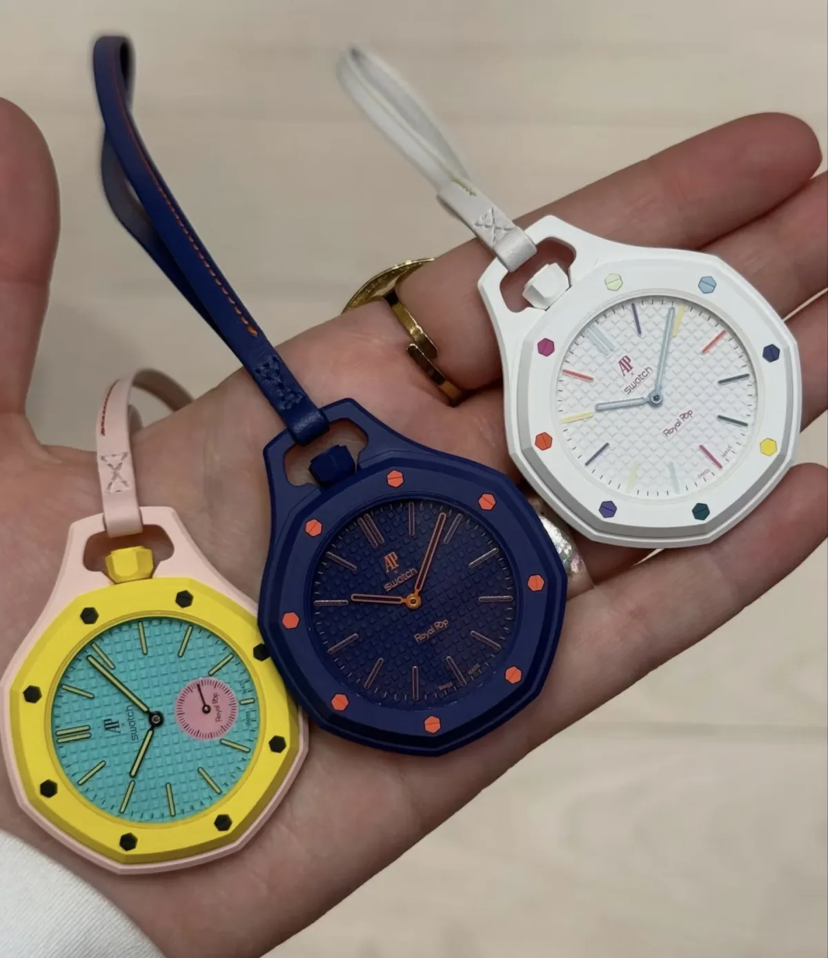 Audemars Piguet x Swatch Royal Oak Quartz 8 Colors