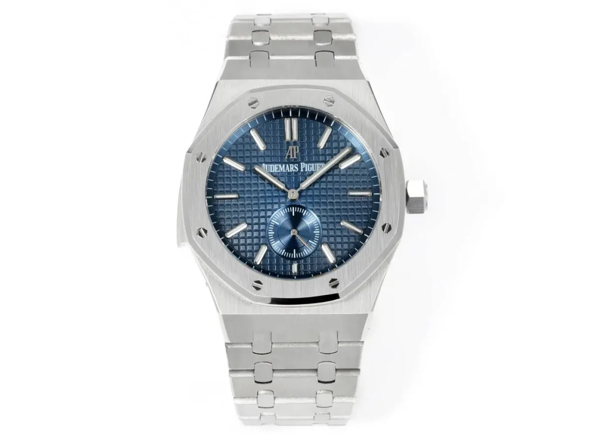 KZ Factory Audemars Piguet Royal Oak 26591IP Blue Dial Steel Super Clone Replica Watch