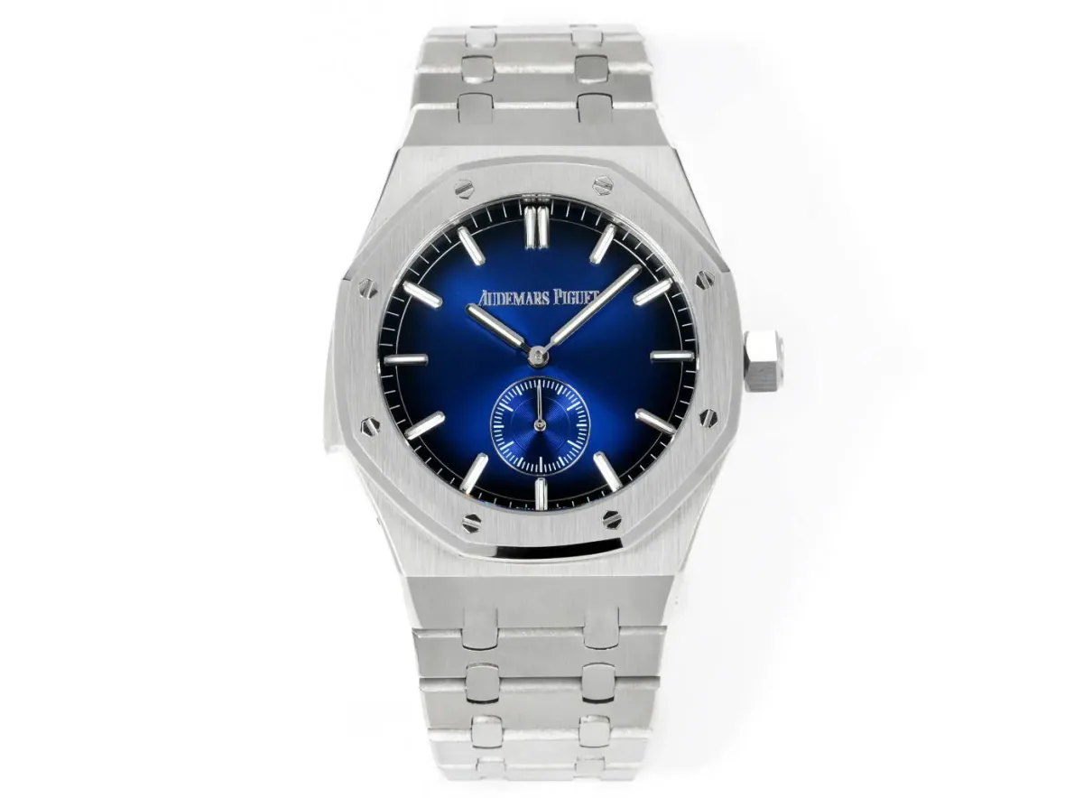 KZ Factory Audemars Piguet Royal Oak 26591IP Blue Dial Steel - Premium Super Clone Watch