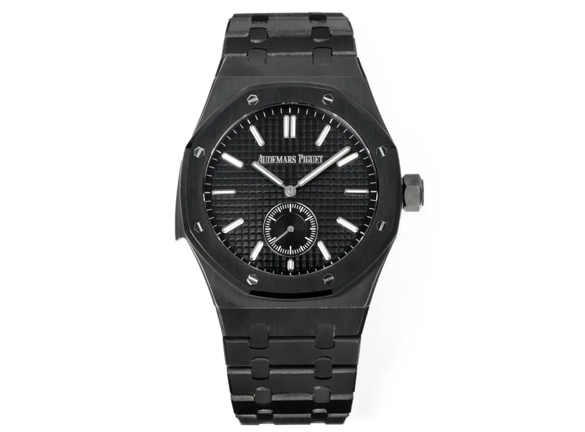 KZ Factory Audemars Piguet Royal Oak 26591IP Black Super Clone Watch - Premium Replica