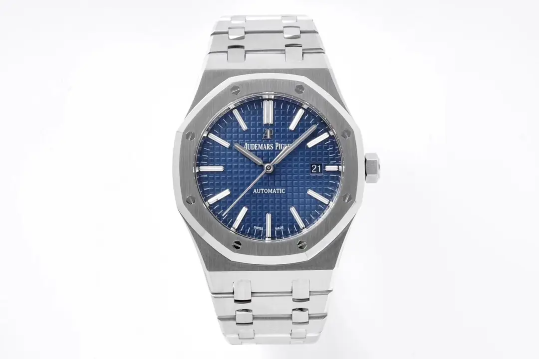 JF Factory Audemars Piguet Royal Oak 15400 Blue Automatic Super Clone Watch - Premium Replica