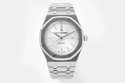 JH Factory Audemars Piguet Royal Oak 15400 Silver Automatic Super Clone Watch