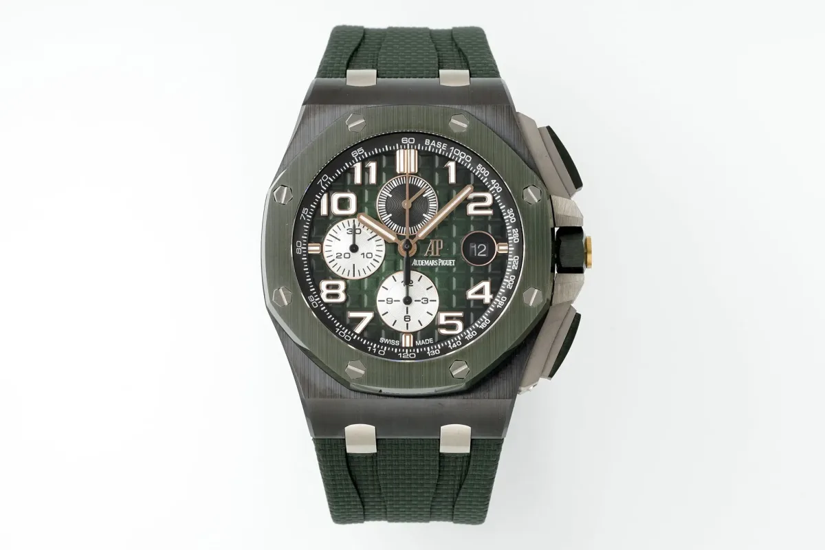 JF Factory Audemars Piguet Royal Oak Offshore 26400 Green Super Clone Watch