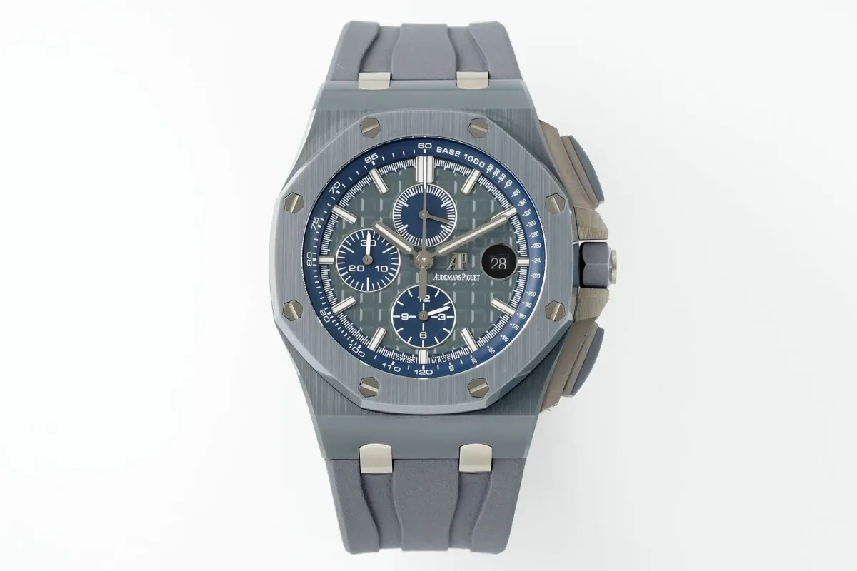 KZ Factory Audemars Piguet Royal Oak Offshore 26400 Grey Chronograph - Premium Super Clone Watch