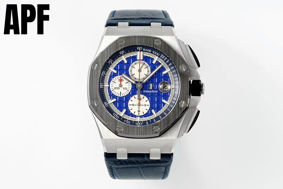 KZ Factory Audemars Piguet Royal Oak Offshore 26470 Blue Chronograph - Premium Super Clone Watch