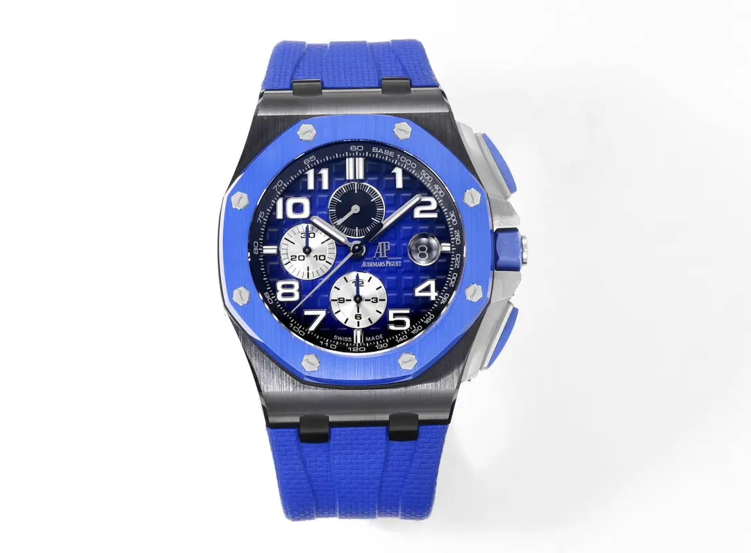JH Factory Audemars Piguet Royal Oak Offshore Blue Chronograph - Premium Super Clone Watch