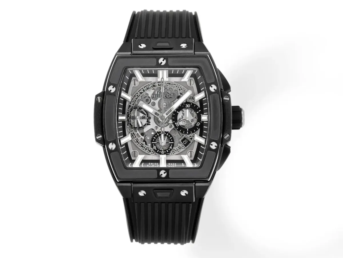 HB Factory HUBLOT Spirit of Big Bang Black Titanium &amp; Resin Limited Edition Watch - Model 642.NX.0170.RX - Super Clone Masterpiece