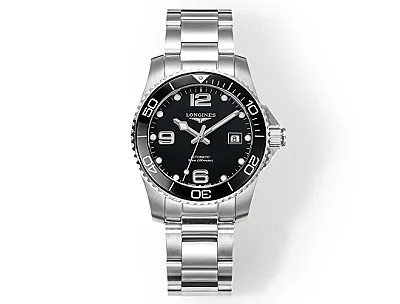 RM Factory Longines Conquest Black Dial Steel Watch - Best Super Clone Design