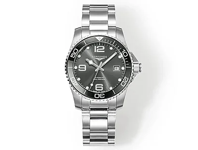 JF Factory Longines Conquest Black Dial Steel Watch - Best Super Clone Design