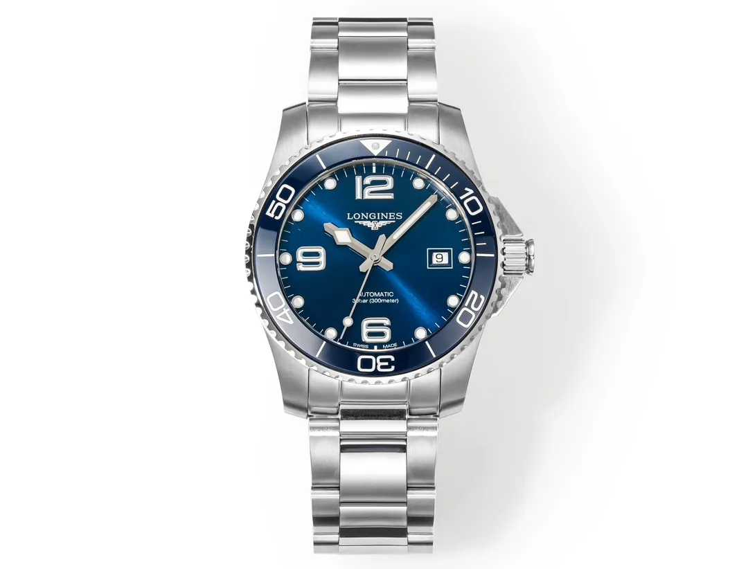 KZ Factory Longines Conquest Blue Dial Steel Watch - Best Super Clone Design