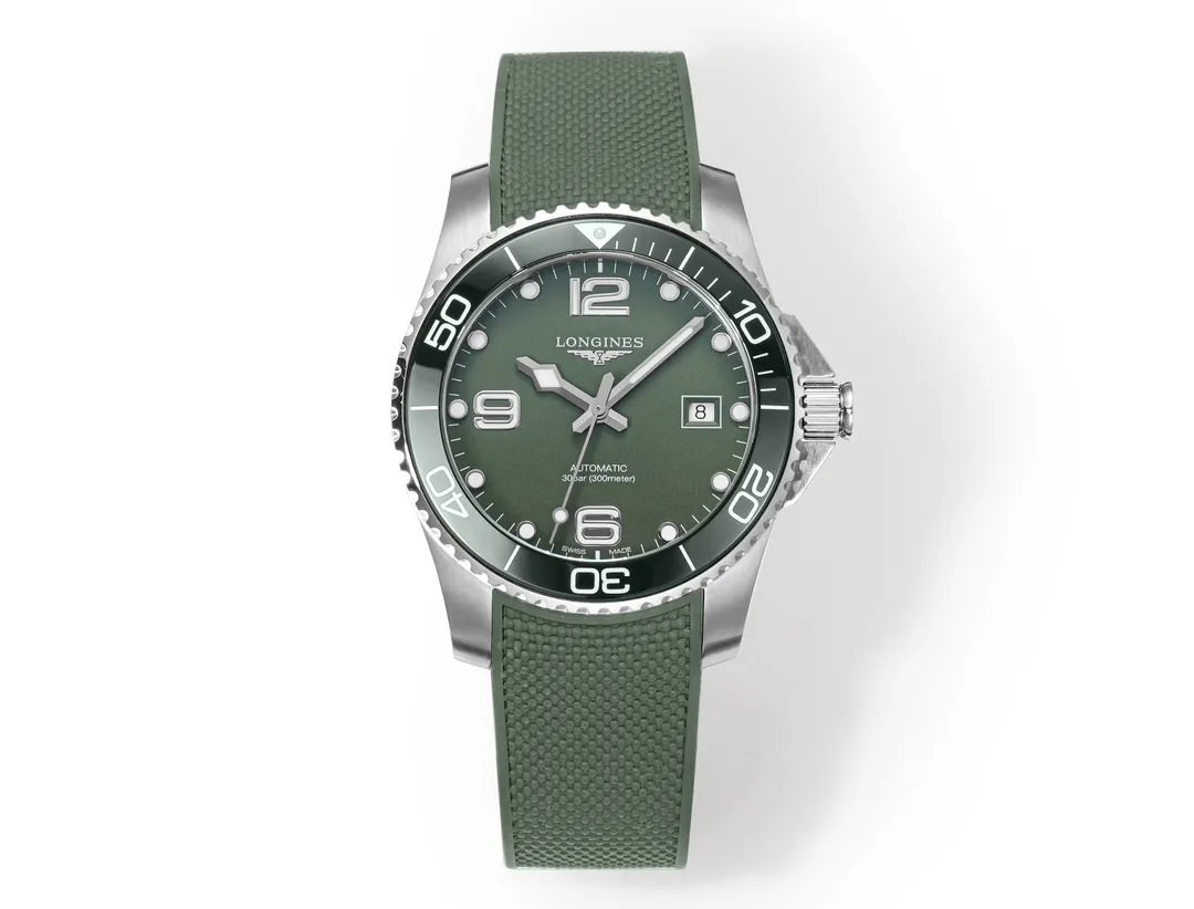 KZ Factory Longines Conquest Green Dial Steel Watch - Best Replica Watches