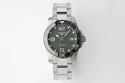 GS Factory Longines Conquest Green Dial Steel Watch - Super Clone Watch