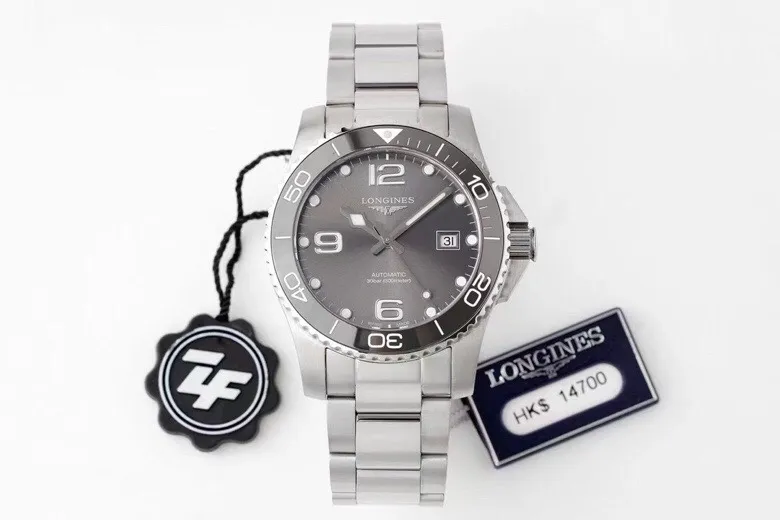 KY Factory Longines Conquest Grey Dial Automatic Super Clone Watch - Best Replica Quality