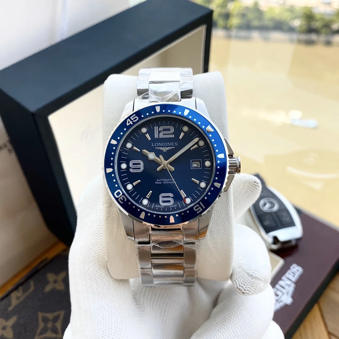 Longines Conquest Automatic 40mm Stainless Steel Bracelet