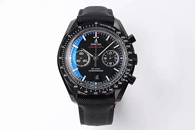 ZF Factory Omega Speedmaster Dark Side of the Moon Black Chronograph VSF Luxury Timepiece
