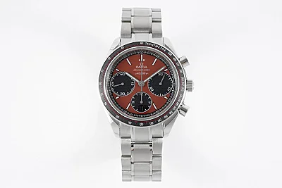 ZF Factory Omega Speedmaster 326.32.40.50.06.001 Red Steel VSF Luxury Watch