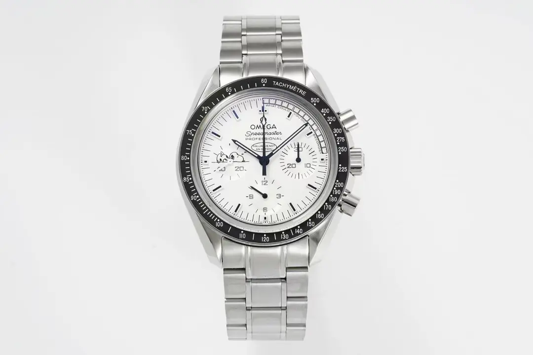 MKS Factory Omega Speedmaster 9300 Silver Chronograph - Premium VSF Watches