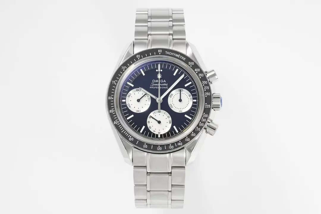 MKS Factory Omega Speedmaster 9300 Blue Dial Steel - Premium VSF Watches