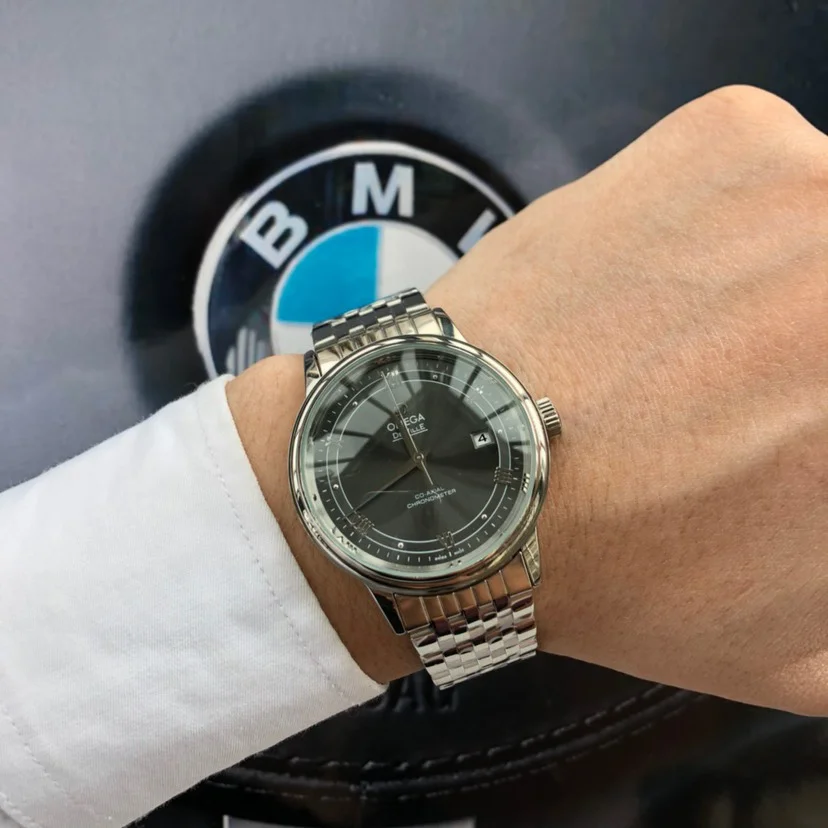 Omega De Ville Automatic 39.5mm Stainless Steel Bracelet