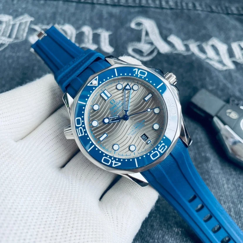Omega Seamaster 300 Automatic 42mm Rubber Strap