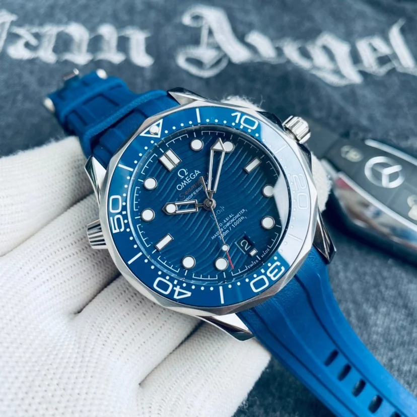 Omega Seamaster 300 Automatic 42mm Rubber Strap