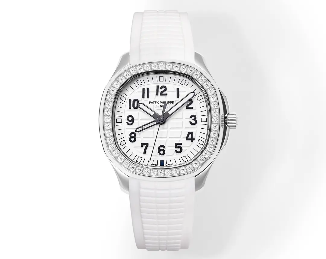 KM Factory Patek Philippe Aquanaut Luce 5268 White Super Clone Replica Watch