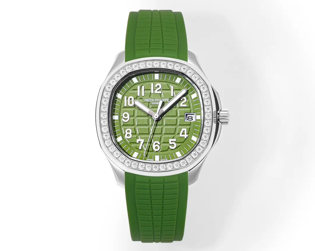 KM Factory Patek Philippe Aquanaut Luce 5268 Green Super Clone Replica Watch - Premium Super Clone Watches