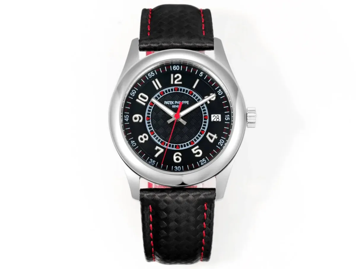 KM Factory Patek Philippe Calatrava 6007G Black Super Clone Replica Watch - Premium Replica Watches