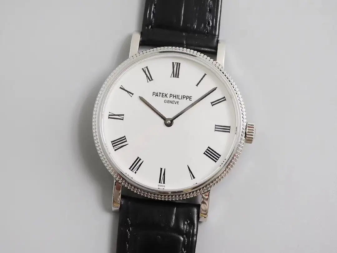 KM Factory Patek Philippe Calatrava 5120G White Dial Super Clone Replica Watch - Premium Quality Replicas