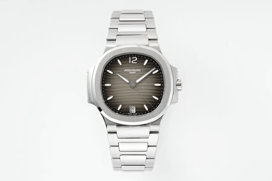 KM Factory Patek Philippe Nautilus 7118 Grey Dial Steel Super Clone Replica Watch