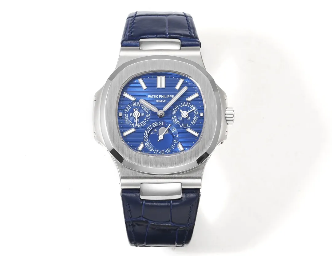 KM Factory Patek Philippe Nautilus 5740 Blue Dial Super Clone Replica Watch