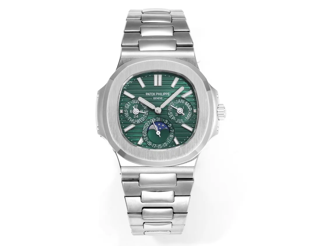 KM Factory Patek Philippe Nautilus 5740 Green Perpetual Super Clone Watch