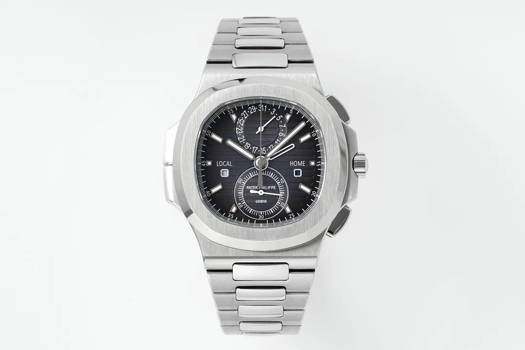 KM Factory SPP Nautilus 5990/1A Dual Time Steel Super Clone Watch