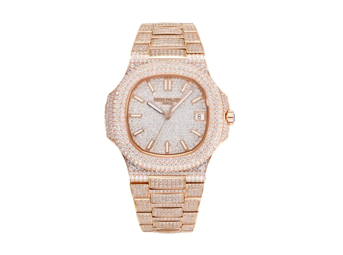 KM Factory Patek Philippe Nautilus 5719/10G White Gold Super Clone Replica Watch