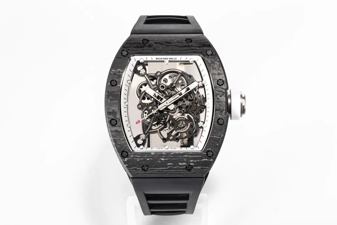 JB Factory Richard Mille RM055 NTPT Carbon Black Super Clone Luxury Watch