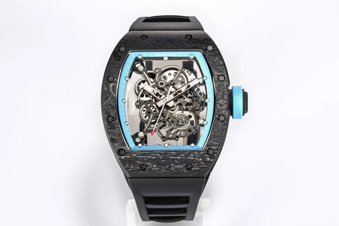 JB Factory Richard Mille RM055 NTPT Carbon Black Super Clone Luxury Watch