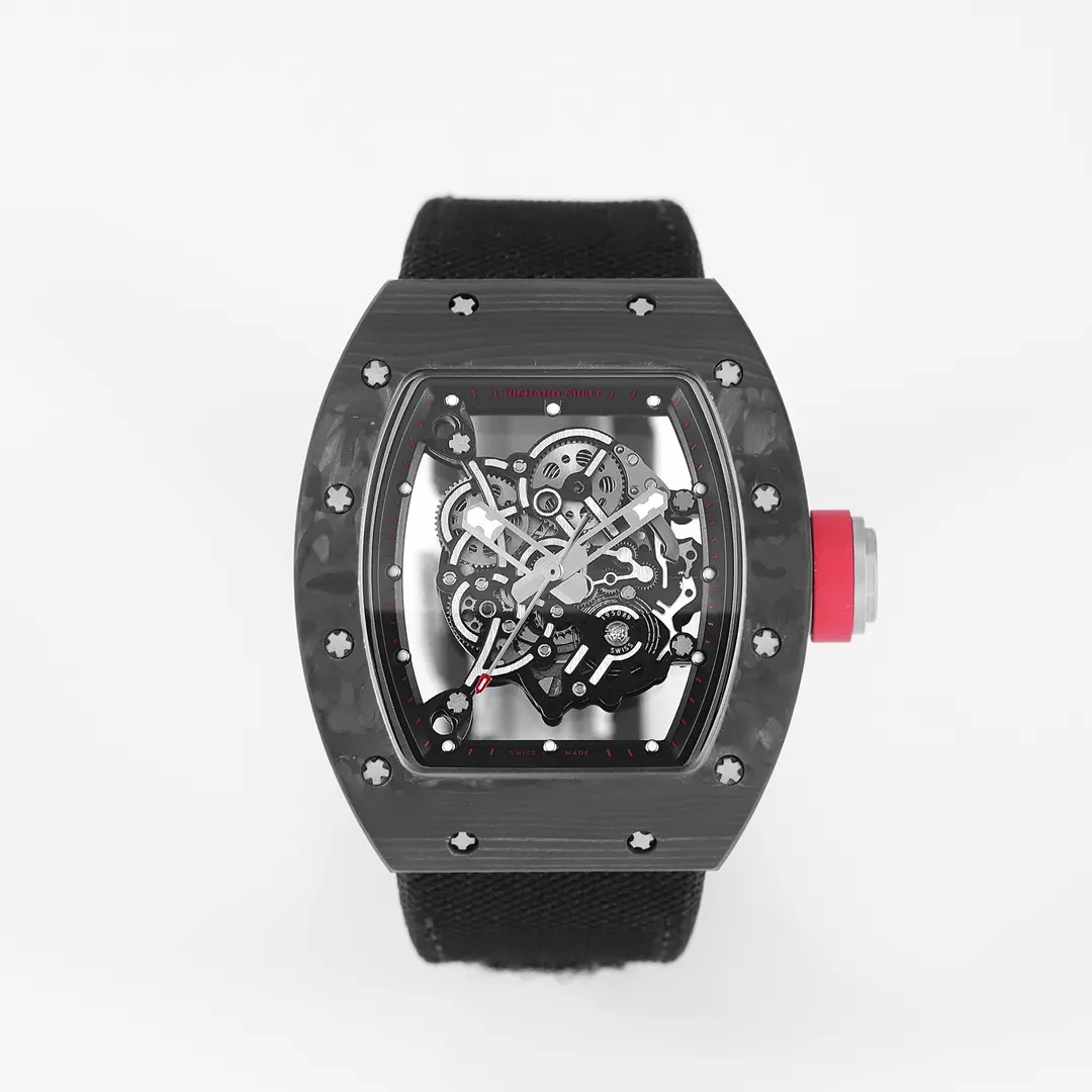 JB Factory Richard Mille RM055 Carbon Black Super Clone Luxury Watch