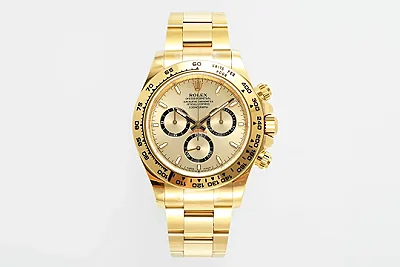 BT Factory Rolex Daytona 60th Anniversary Edition - Gold Chronograph VSF Watch with Ceramic Bezel and Superior Craftsmanship